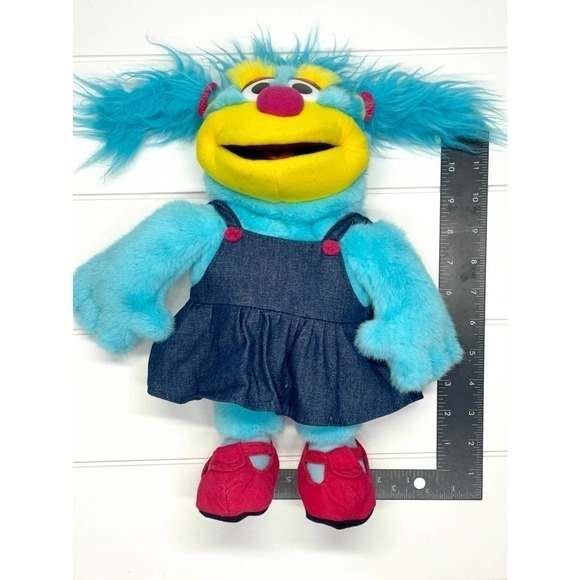 Vintage Anne 14” Mathmatazz Plush‎ Hand Puppet Scott Foresman Addison Wesley Toy - Picture 3 of 4